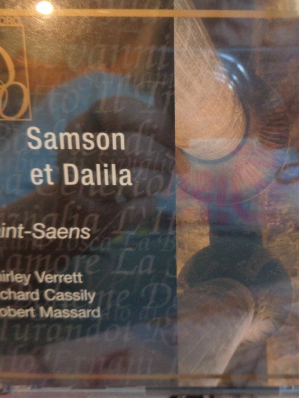 Samson and Delilah Samson et Dalila Saint-Saens Opera CD